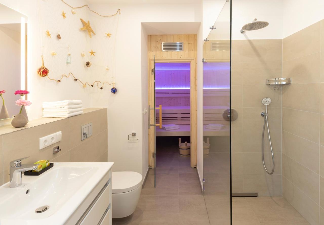Safari Lodge Prora - Mit Sauna Und Direktem Strandzugang 宾茨 外观 照片